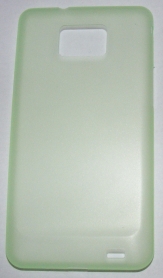 PC кейс мек матиран за Samsung I9100 Galaxy S2 Зелен