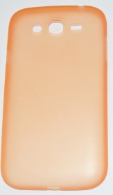PC кейс мек матиран за Samsung I9082 Galaxy Grand Оранжев