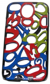Твърд гръб с цифри за Samsung i9300 Galaxy S3 Цветен 02