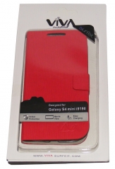 Калъф Viva за Samsung i9190 Galaxy S4 mini Червен