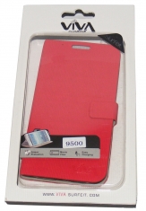 Калъф Viva за Samsung i9500/i9505 Galaxy S4 Червен