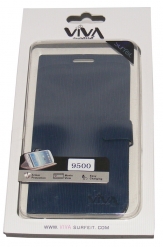 Калъф Viva за Samsung i9500/i9505 Galaxy S4 Тъмно Син