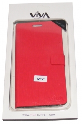 Калъф Viva за HTC ONE M7 Червен