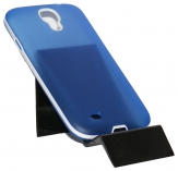 Силиконов калъф за Samsung i9500 Galaxy S4 с твърда лайсна Син