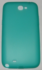 Силиконов гръб за Samsung N7100 Galaxy Note 2 с тапички Зелен