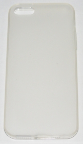 Силиконов гръб за Apple iPhone 5/5S с тапички Бял
