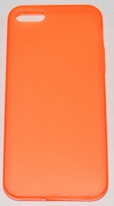 Силиконов гръб за Apple iPhone 5/5S с тапички Оранжев