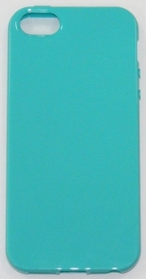 Силиконов гръб за Apple iPhone 5 Гланц Зелен