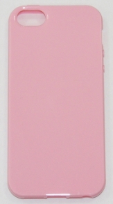 Силиконов гръб за Apple iPhone 5 Гланц Розов