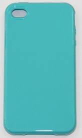 Силиконов гръб за Apple iPhone 4 Гланц Зелен
