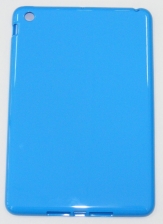 Силиконов гръб за Apple iPad mini Гланц Син