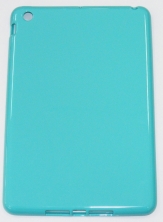 Силиконов гръб за Apple iPad mini Гланц Светло Зелен