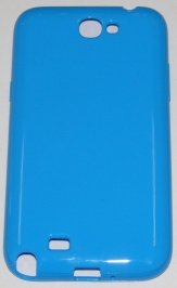 Силиконов гръб за Samsung N7100 Galaxy Note 2 Гланц Син
