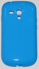 Силиконов гръб за Samsung i8190 Galaxy S3 mini Гланц Син