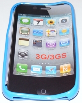 Силиконов гръб ТПУ за Apple iPhone 3G/3GS Син