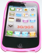 Силиконов гръб ТПУ за Apple iPhone 3G/3GS Розов