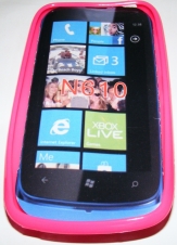 Силиконов гръб ТПУ за Nokia Lumia 610 Розов