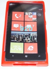 Силиконов гръб ТПУ за Nokia Lumia 920 Червен