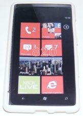 Силиконов гръб ТПУ за Nokia Lumia 820 Бял