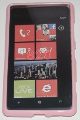 Силиконов гръб ТПУ за Nokia Lumia 820 Розов