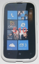 Силиконов гръб ТПУ за Nokia Lumia 510 Бял