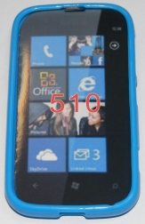Силиконов гръб ТПУ за Nokia Lumia 510 Син