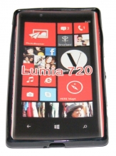 Силиконов гръб ТПУ за Nokia Lumia 720 Черен