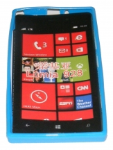 Силиконов гръб ТПУ за Nokia Lumia 928 Син