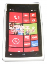Силиконов гръб ТПУ за Nokia Lumia 928 Бял