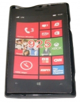 Силиконов гръб ТПУ за Nokia Lumia 925 Черен