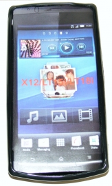 Силиконов гръб ТПУ за Sony Ericsson Xperia Arc X12 Черен