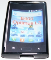 Силиконов гръб ТПУ за LG Optimus L3 E400 Черен