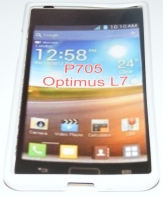 Силиконов гръб ТПУ за LG Optimus L7 P700 Бял