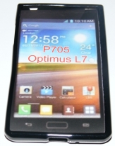 Силиконов гръб ТПУ за LG Optimus L7 P700 Черен