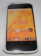 Силиконов гръб ТПУ за LG Nexus 4 E960 Бял