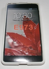 Силиконов гръб ТПУ за LG Optimus G E975 Бял