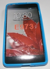 Силиконов гръб ТПУ за LG Optimus G E975 Син