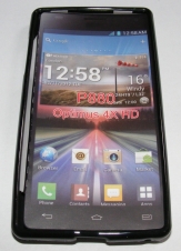 Силиконов гръб ТПУ за LG P880 Optimus 4X HD Черен