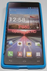 Силиконов гръб ТПУ за LG P880 Optimus 4X HD Син