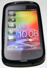 Силиконов гръб ТПУ за HTC Explorer A310e Черен