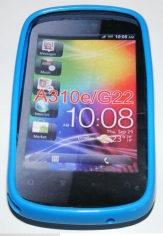 Силиконов гръб ТПУ за HTC Explorer A310e Син