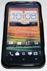 Силиконов гръб ТПУ за HTC One XC Черен
