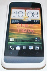 Силиконов гръб ТПУ за HTC One V Бял