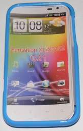 Силиконов гръб ТПУ за HTC Sensation XL G21 Син
