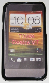 Силиконов гръб ТПУ за HTC Desire VT T328t Черен