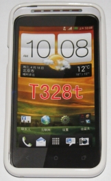 Силиконов гръб ТПУ за HTC Desire VT T328t Бял
