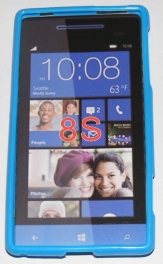 Силиконов гръб ТПУ за HTC 8S Син