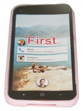 Силиконов гръб ТПУ за HTC First Розов