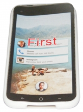 Силиконов гръб ТПУ за HTC First Бял
