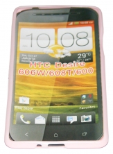 Силиконов гръб ТПУ за HTC Desire 600 Розов